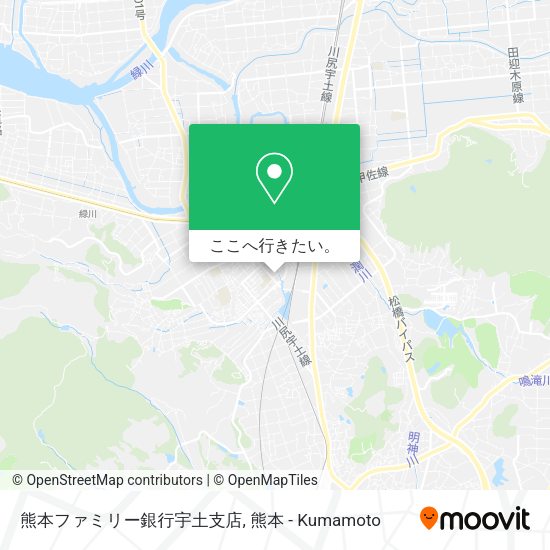 熊本ファミリー銀行宇土支店地図