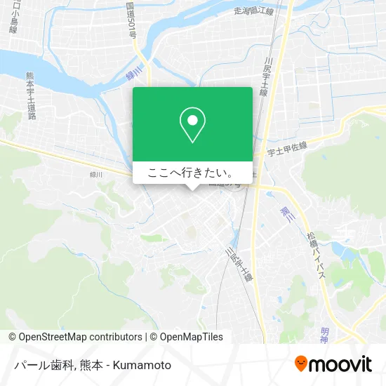 パール歯科地図