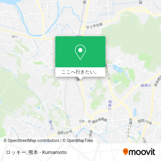 ロッキー地図