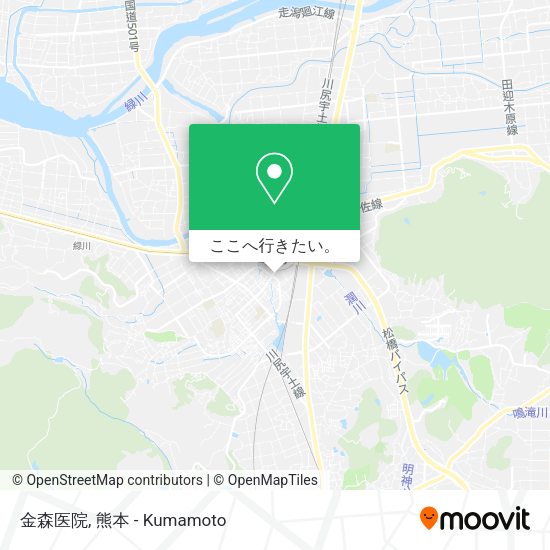 金森医院地図