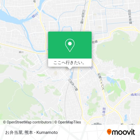 お弁当屋地図