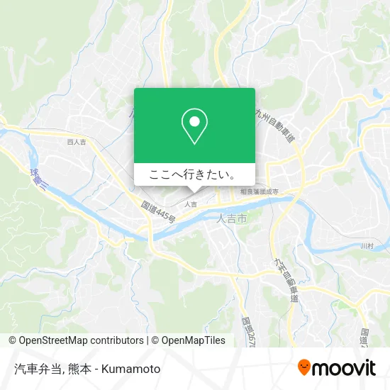 汽車弁当地図