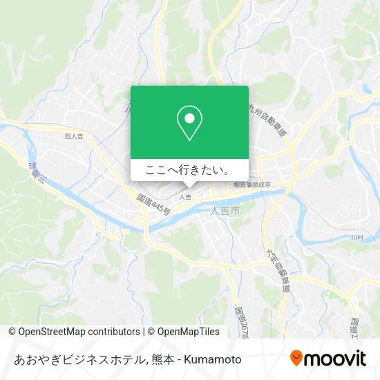 あおやぎビジネスホテル地図