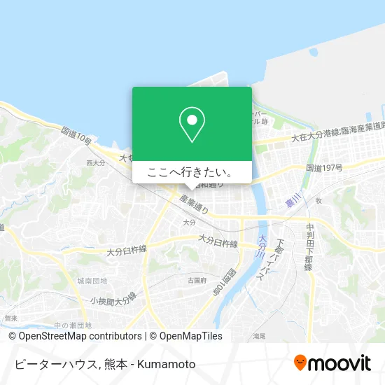 ピーターハウス地図