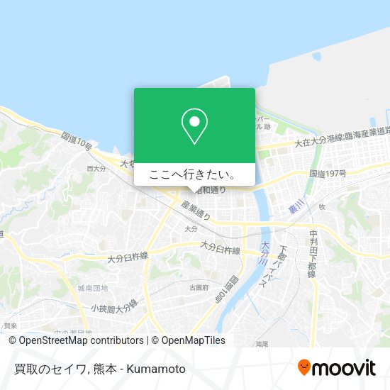 買取のセイワ地図