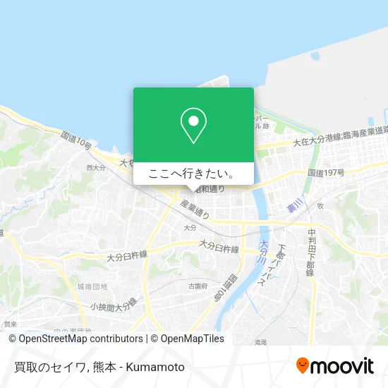 買取のセイワ地図