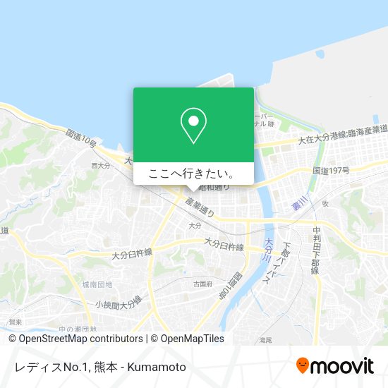 レディスNo.1地図