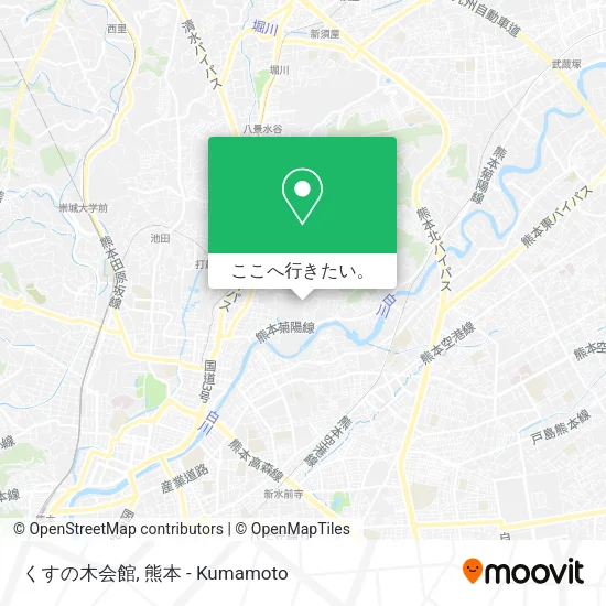 くすの木会館地図