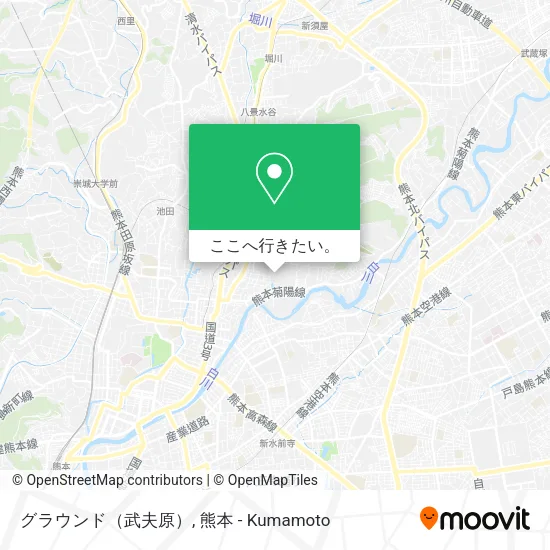 グラウンド（武夫原）地図