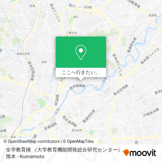 全学教育棟 （大学教育機能開発総合研究センター）地図