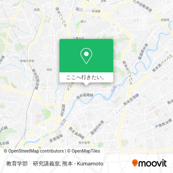 教育学部　研究講義室地図