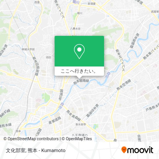 文化部室地図