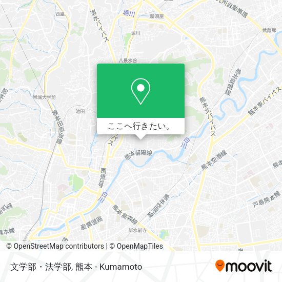 文学部・法学部地図