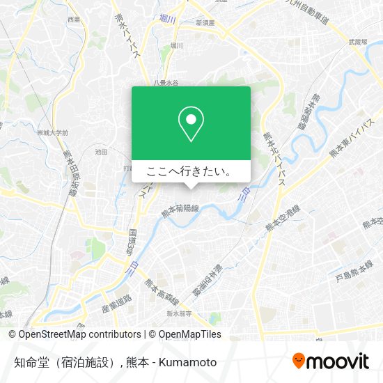 知命堂（宿泊施設）地図