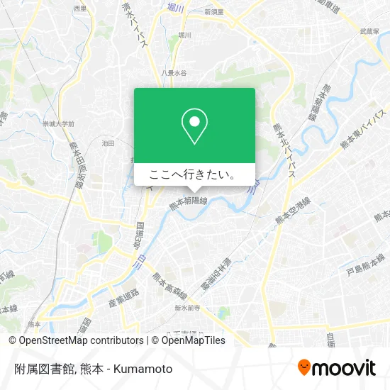 附属図書館地図