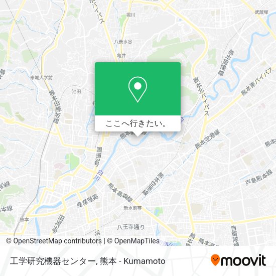 工学研究機器センター地図