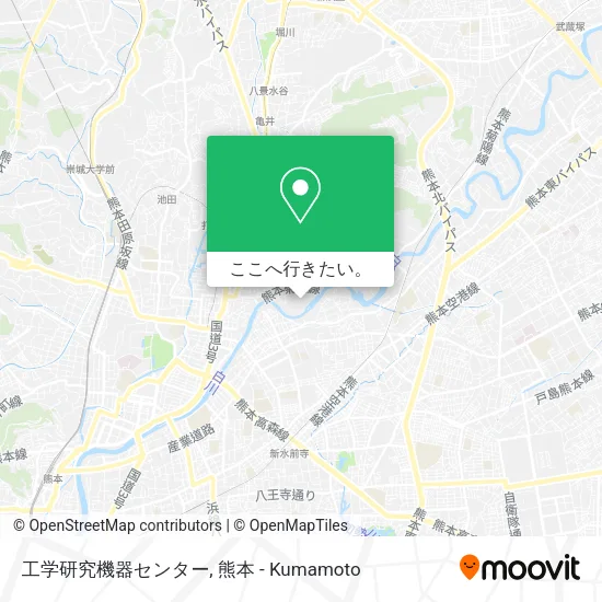 工学研究機器センター地図