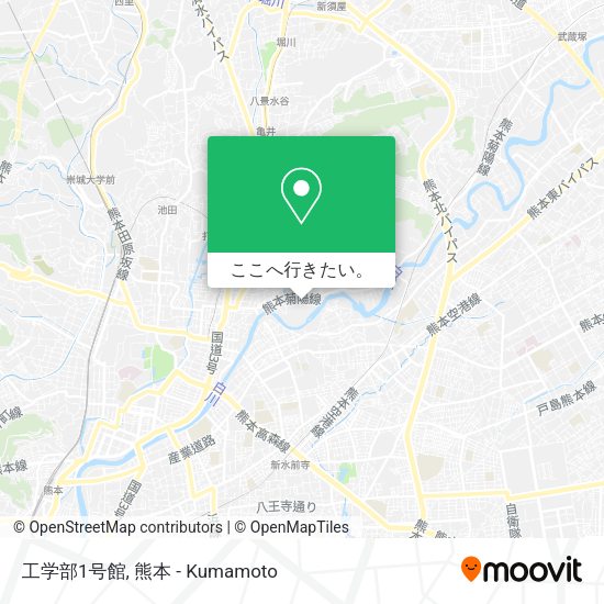 工学部1号館地図