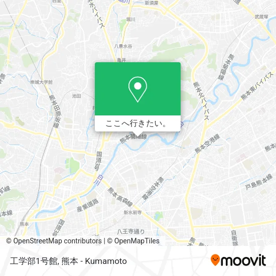 工学部1号館地図