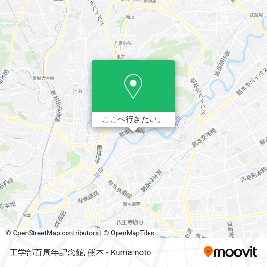 工学部百周年記念館地図