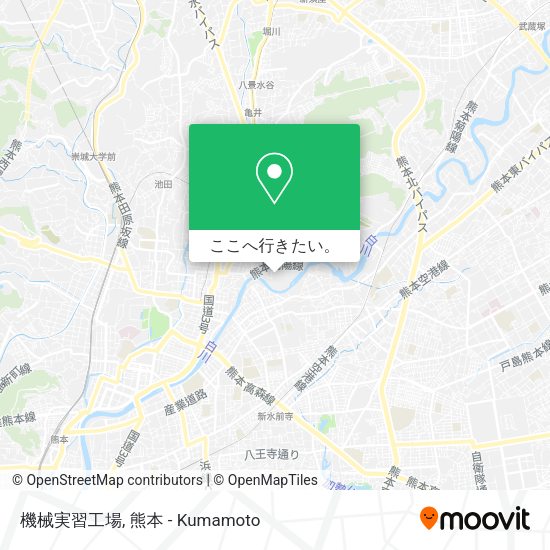 機械実習工場地図