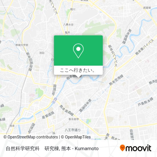 自然科学研究科　研究棟地図