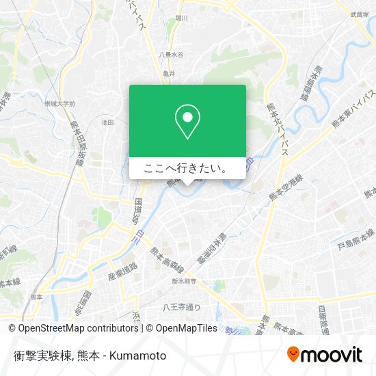 衝撃実験棟地図