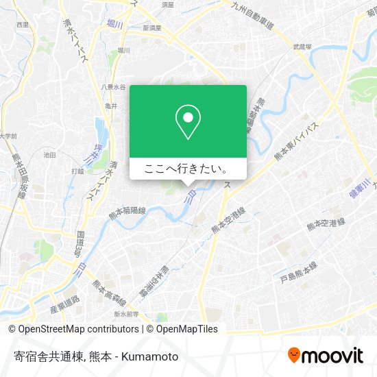寄宿舎共通棟地図