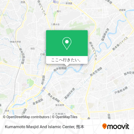 Kumamoto Masjid And Islamic Center地図