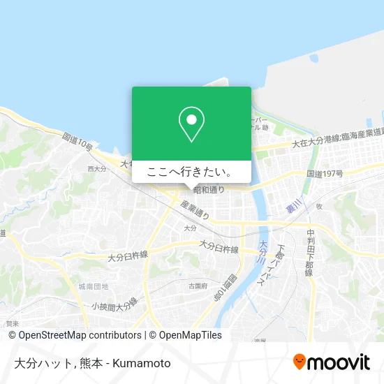 大分ハット地図