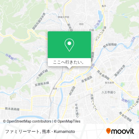ファミリーマート地図