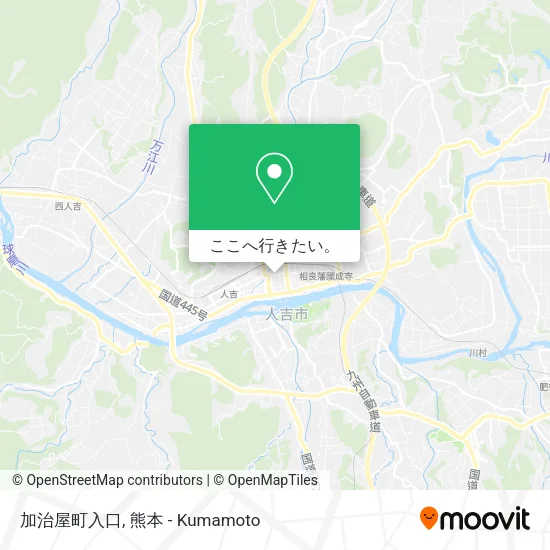 加治屋町入口地図