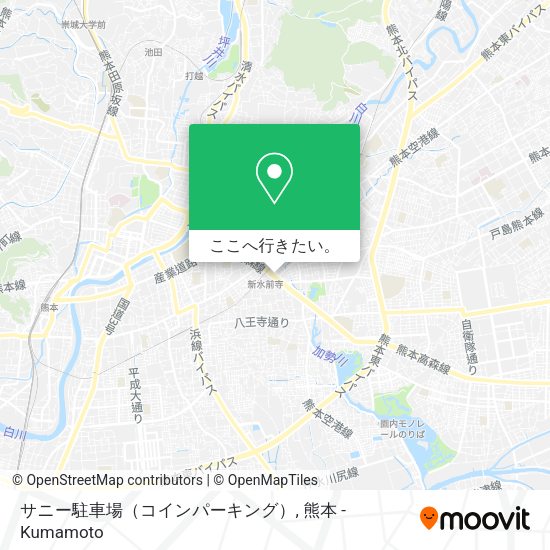 サニー駐車場（コインパーキング）地図