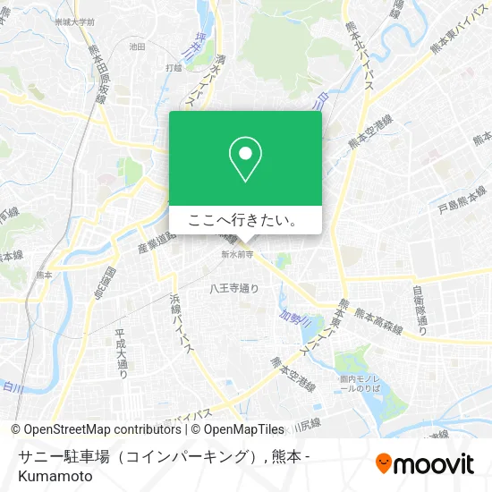 サニー駐車場（コインパーキング）地図