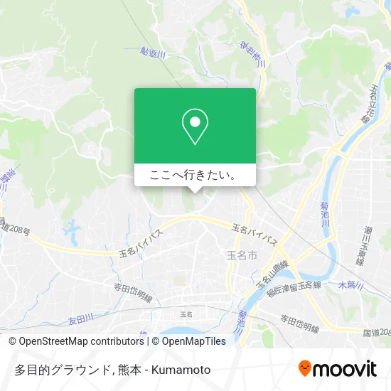 多目的グラウンド地図