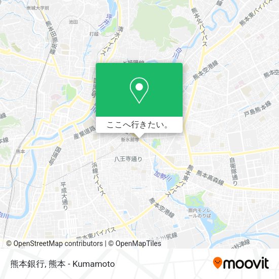 熊本銀行地図