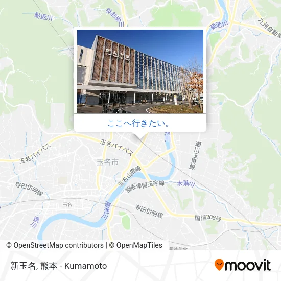 新玉名地図