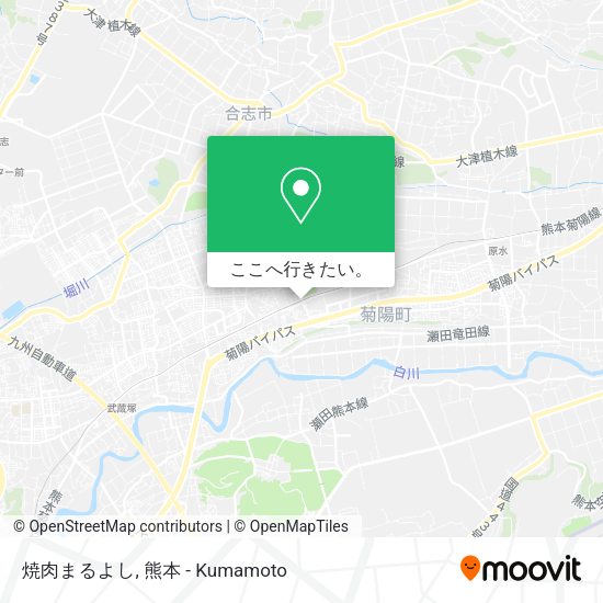 焼肉まるよし地図