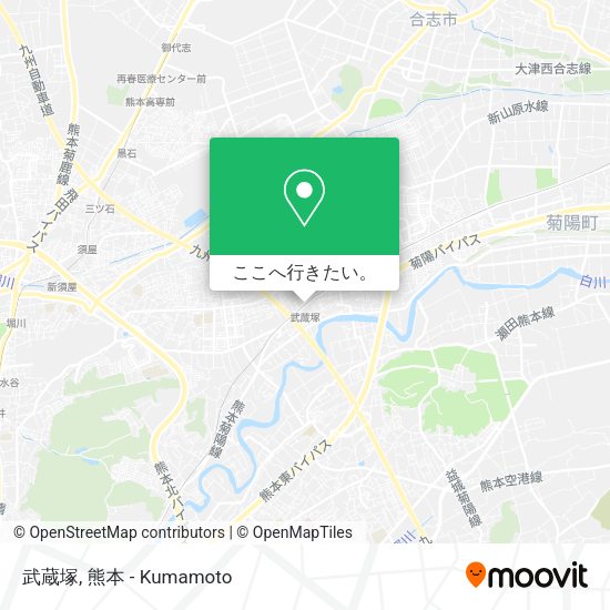 武蔵塚地図