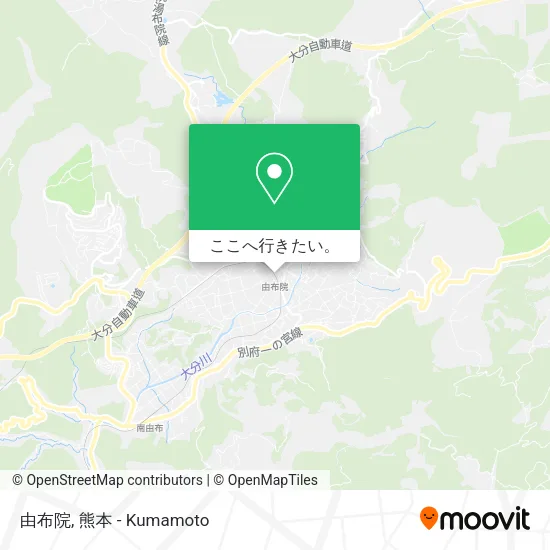 由布院地図