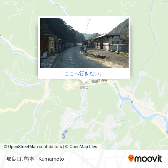 那良口地図