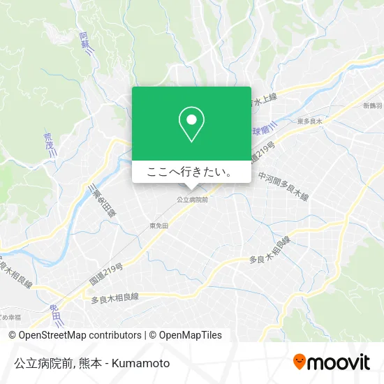 公立病院前地図