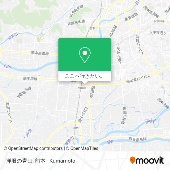 洋服の青山地図