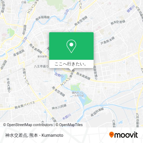 神水交差点地図