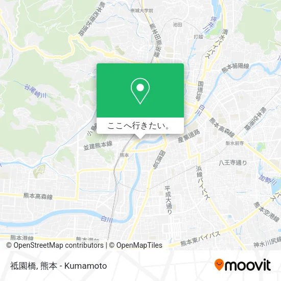 祗園橋地図