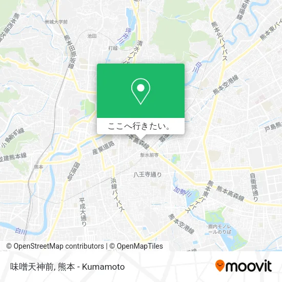 味噌天神前地図