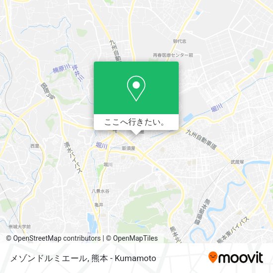 メゾンドルミエール地図
