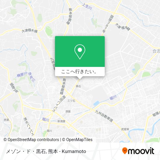 メゾン・ド・黒石地図