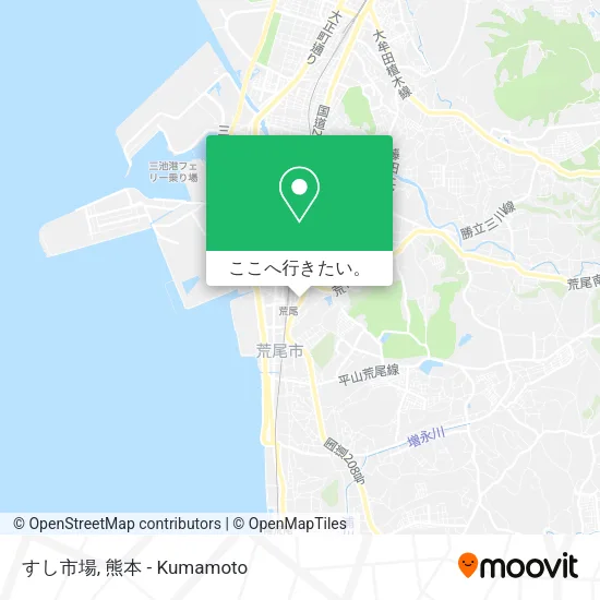 すし市場地図