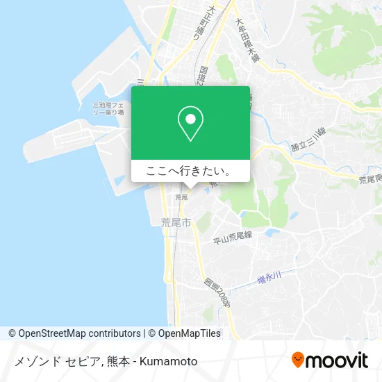 メゾンド セピア地図